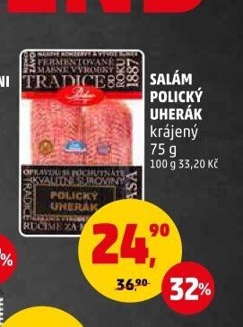 Salám Polický Uherák