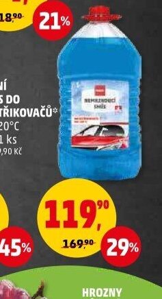 Zimní směs do ostřikovačů