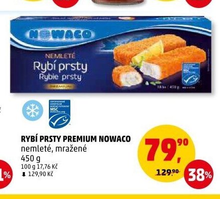 RYBÍ PRSTY PREMIUM NOWACO nemleté, mražené