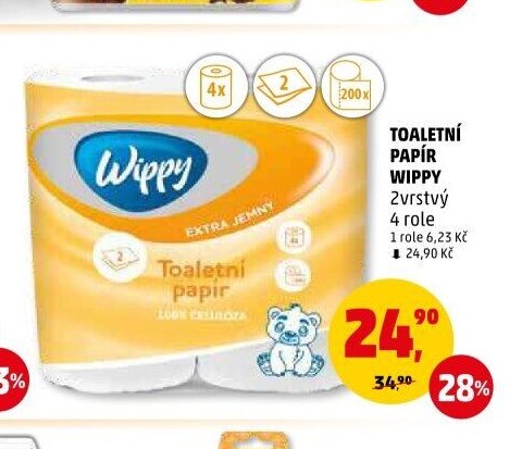 TOALETNÍ PAPÍR WIPPY
