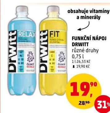 Minerální nápoj Dr. Witt