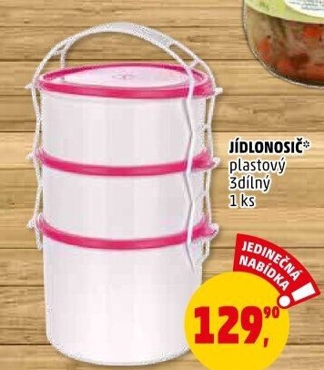 Plastový jídlonosič