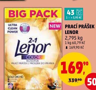 Prací prášek Lenor