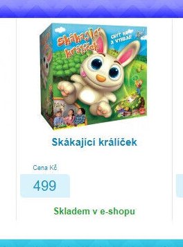 Skákající králíček