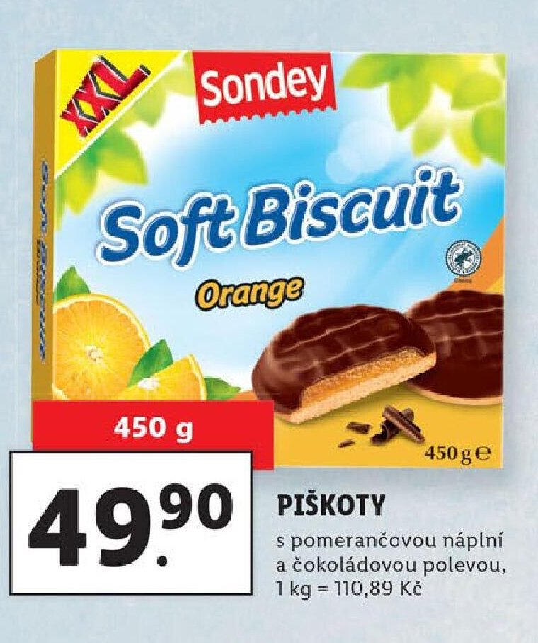 Sondey Soft Biscuit Orange