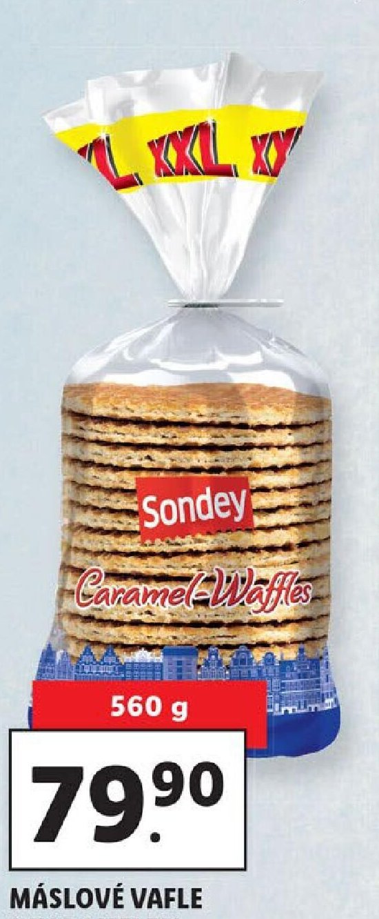 Sondey Caramel Waffles
