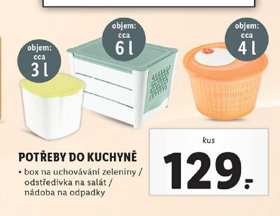 Potřeby do kuchyně