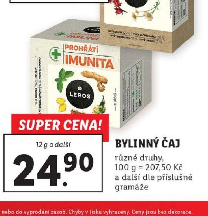 BYLINNÝ ČAJ