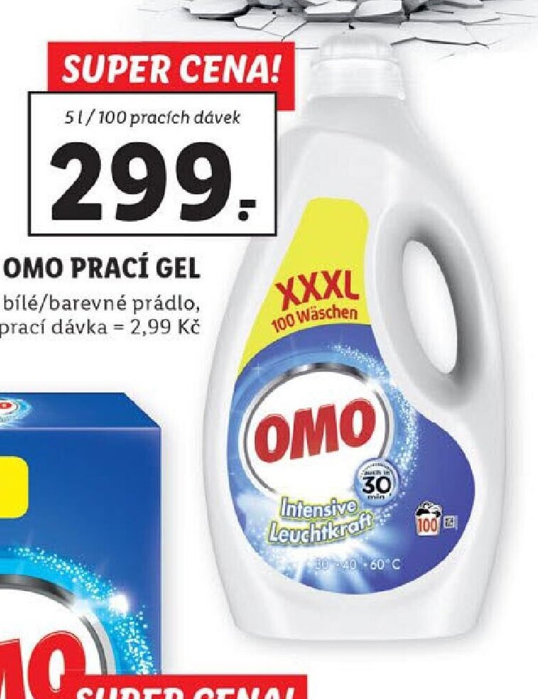 Omo prací gel