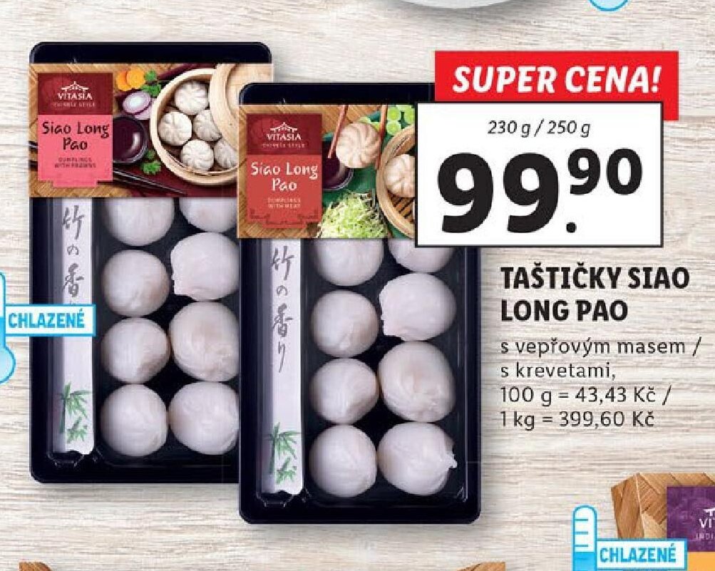 Taštičky Siao Long Pao