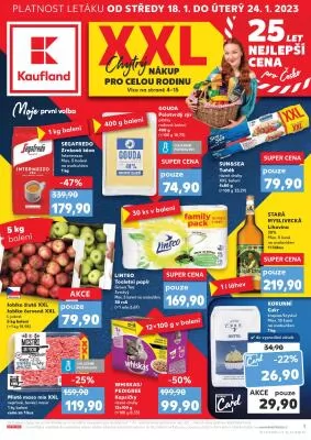 akční leták Kaufland 18.1.2023-24.1.2023