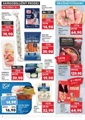 akční leták Kaufland 18.1.2023-24.1.2023