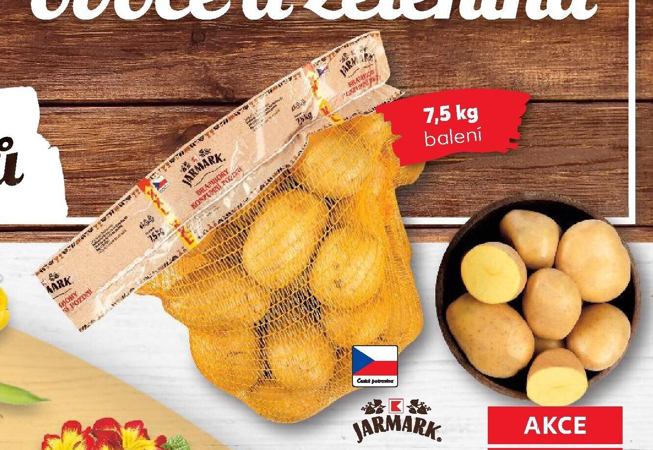 Jarmark Brambory žluté pozdní XXL