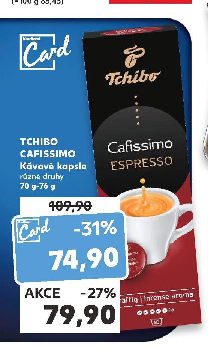 TCHIBO CAFISSIMO Kávové kapsle