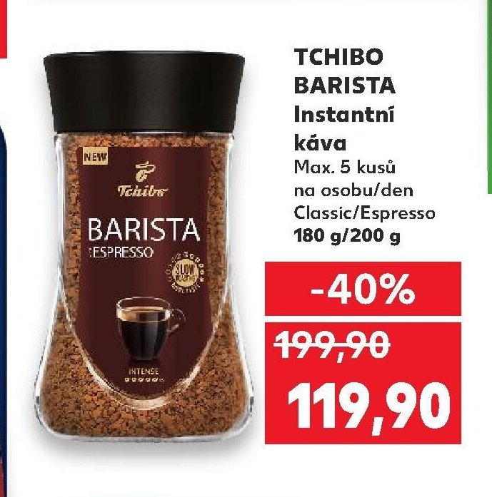 TCHIBO BARISTA Instantní káva