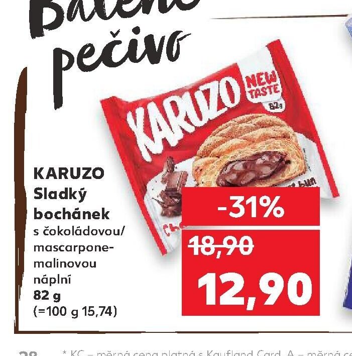 KARUZO Sladký bochánek