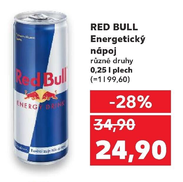 Red Bull Energetický nápoj