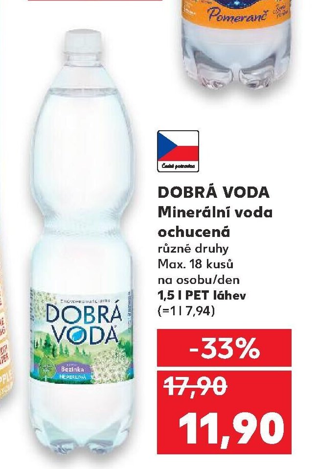 Dobrá voda Minerální voda ochucená
