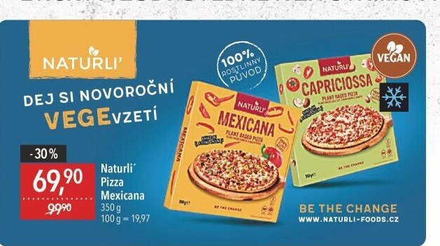 Naturli' Pizza Mexicana