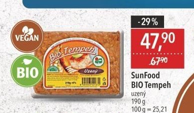 SunFood BIO Tempeh uzený