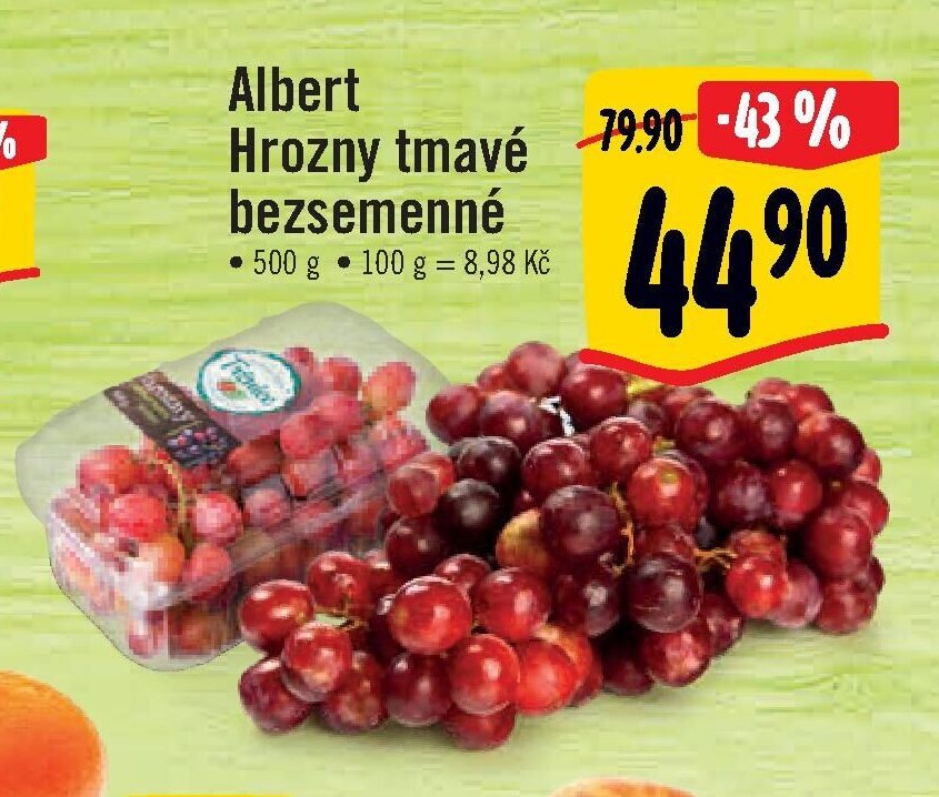 Albert Hrozny tmavé bezsemenné