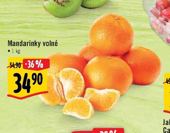 Mandarinky volné