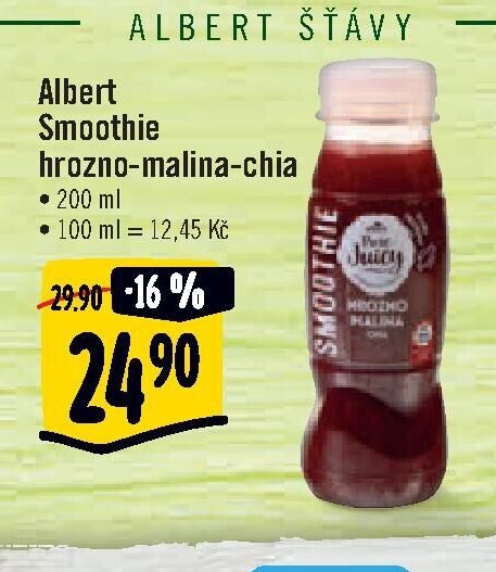 Albert Smoothie hrozno-malina-chia