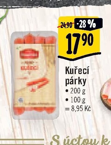 Kuřecí párky