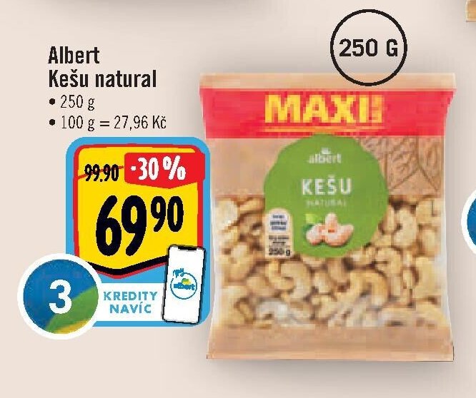 Albert Kešu natural