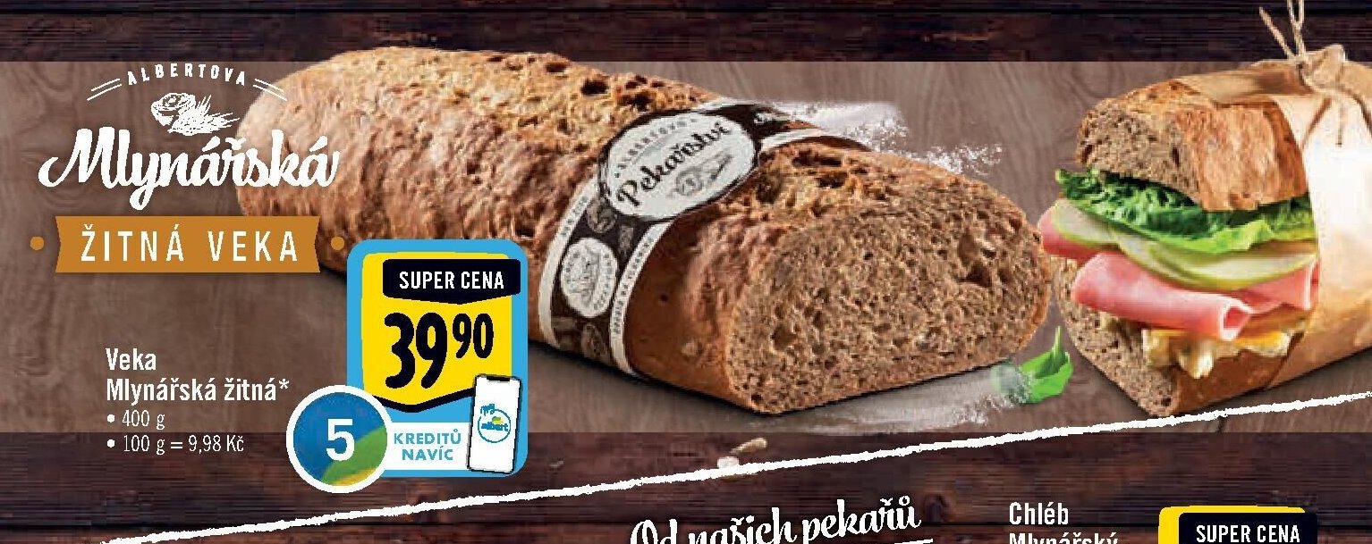 Veka Mlynářská žitná