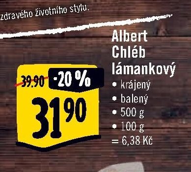 Albert Chléb lámankový