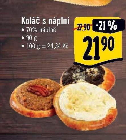 Koláč s náplní