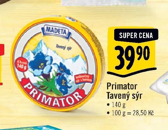 Primator Tavený sýr