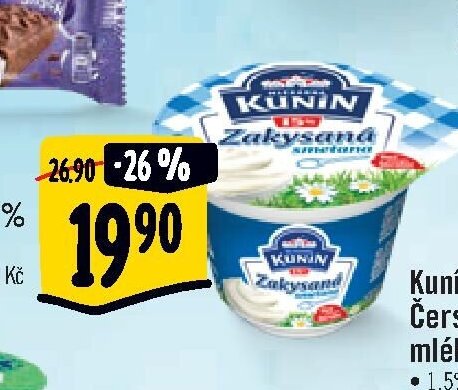 Kunín Zakysaná smetana 15%