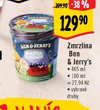 Zmrzlina Ben & Jerry’s