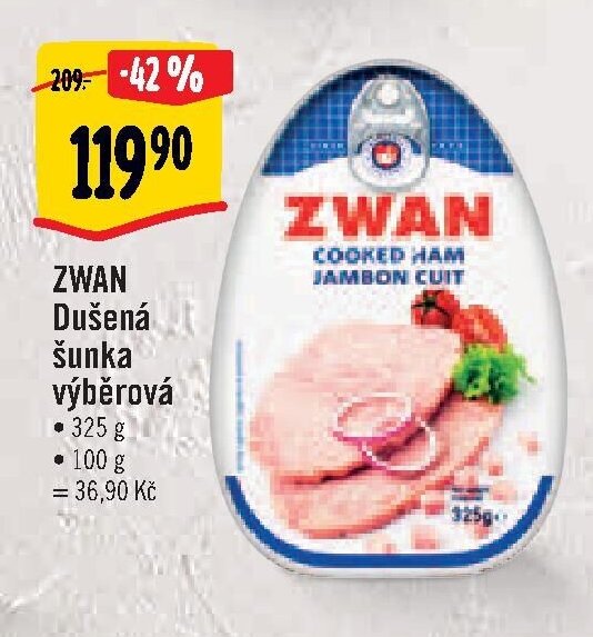 ZWAN Dušená šunka výběrová