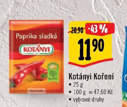 Kotányi Koření