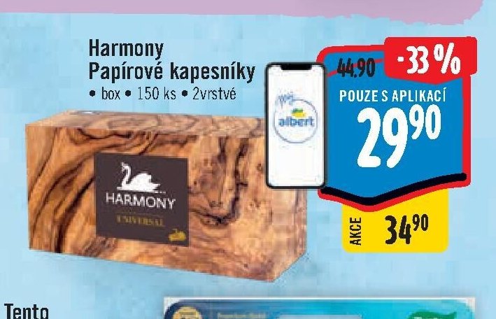 Harmony Papírové kapesníky