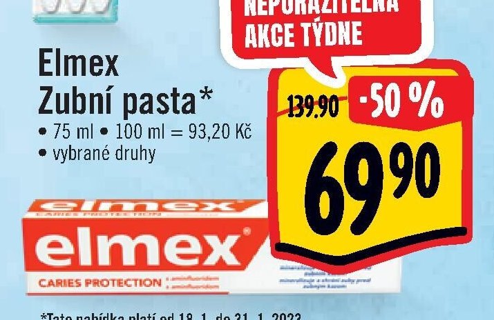 Elmex Zubní pasta