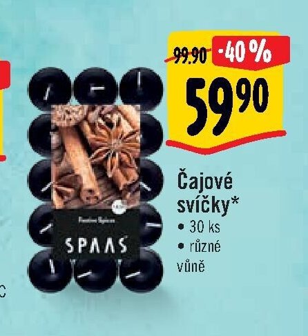 Čajové svíčky