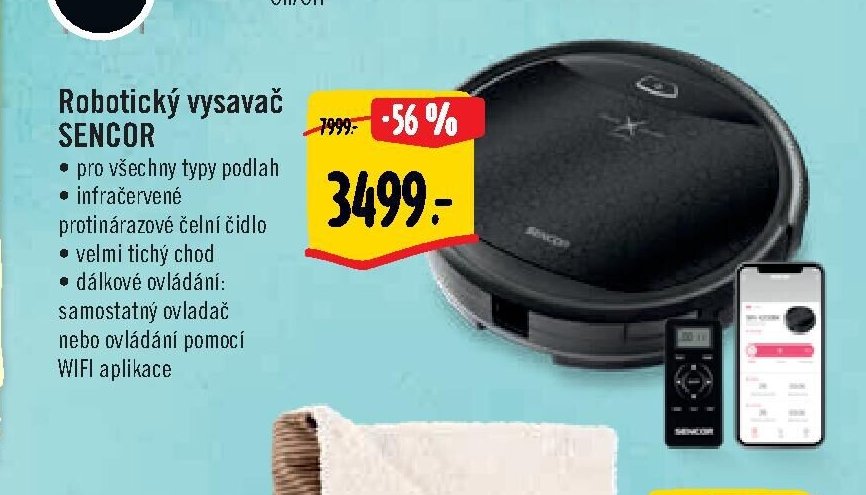 Robotický vysavač SENCOR