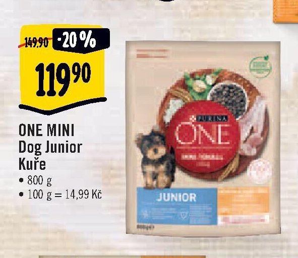 ONE MINI Dog Junior Kuře