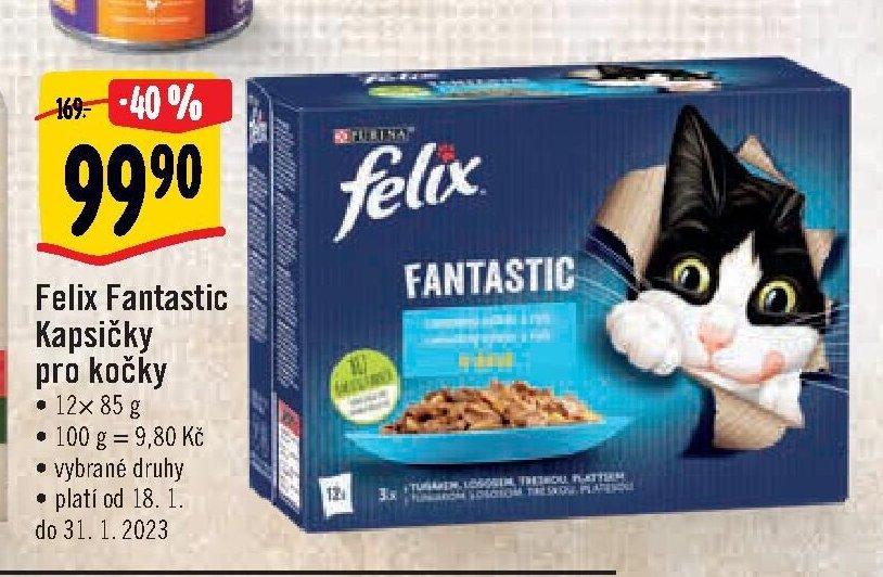 Felix Fantastic Kapsičky pro kočky