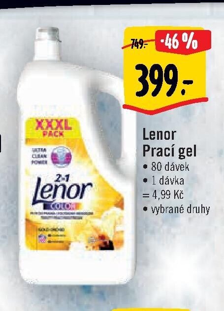 Lenor Prací gel