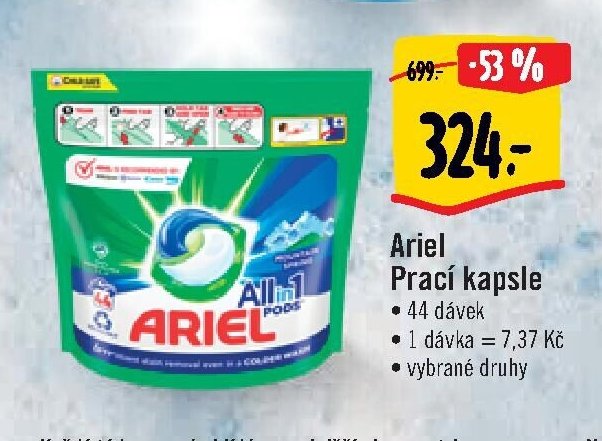 Ariel Prací kapsle