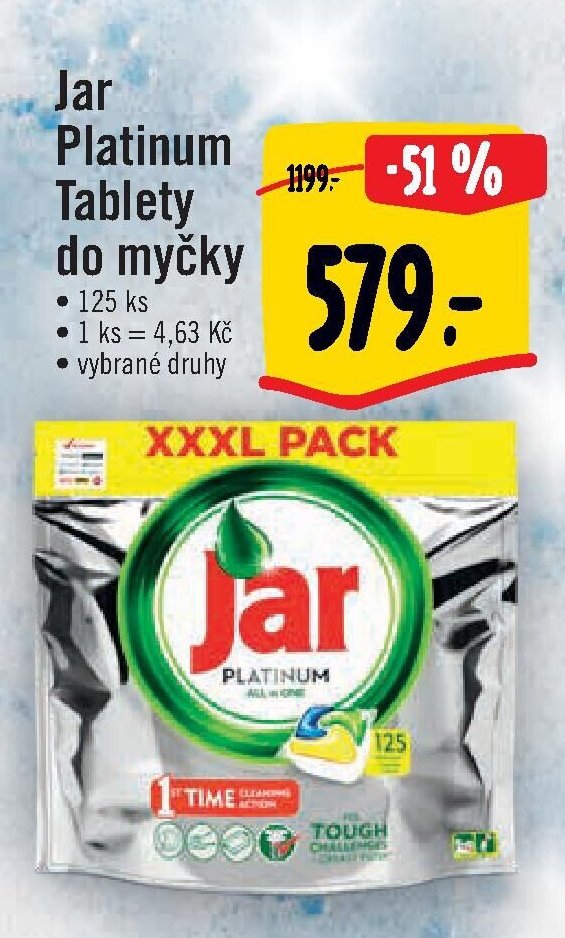 Jar Platinum Tablety do myčky