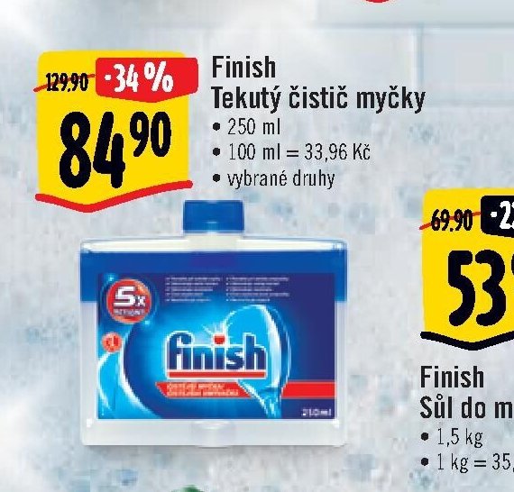 Finish Tekutý čistič myčky