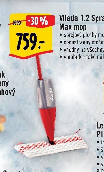 Vileda 1.2 Spray Max mop