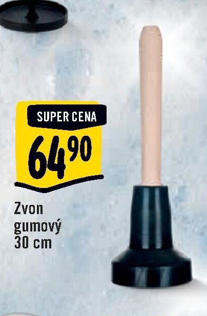 Zvon gumový 30 cm