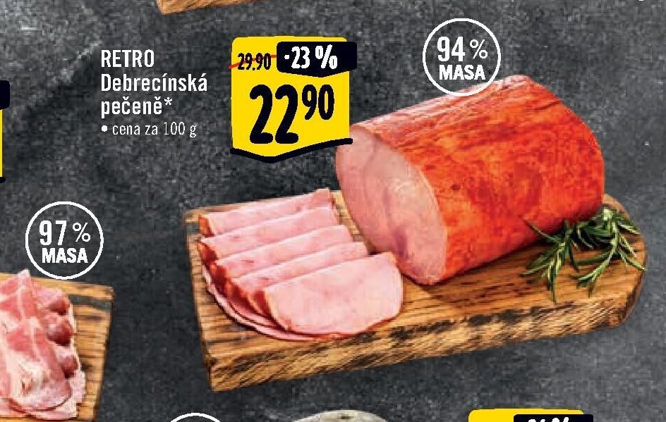 RETRO Debrecínská pečeně